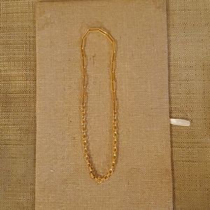 Missoma Deconstructed Axiom Triangle Train Necklace